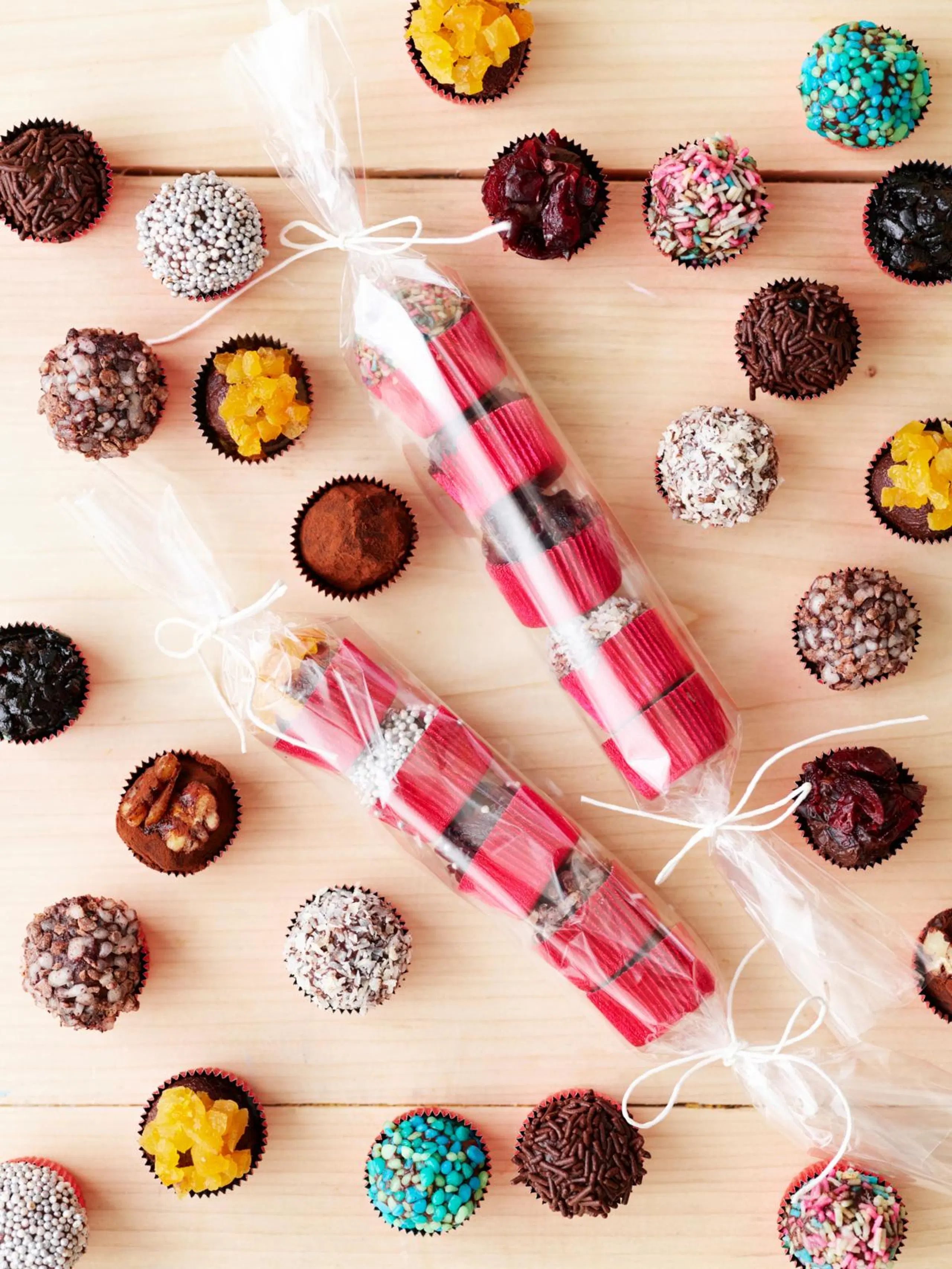 Pähkinä-suklaatryffelit