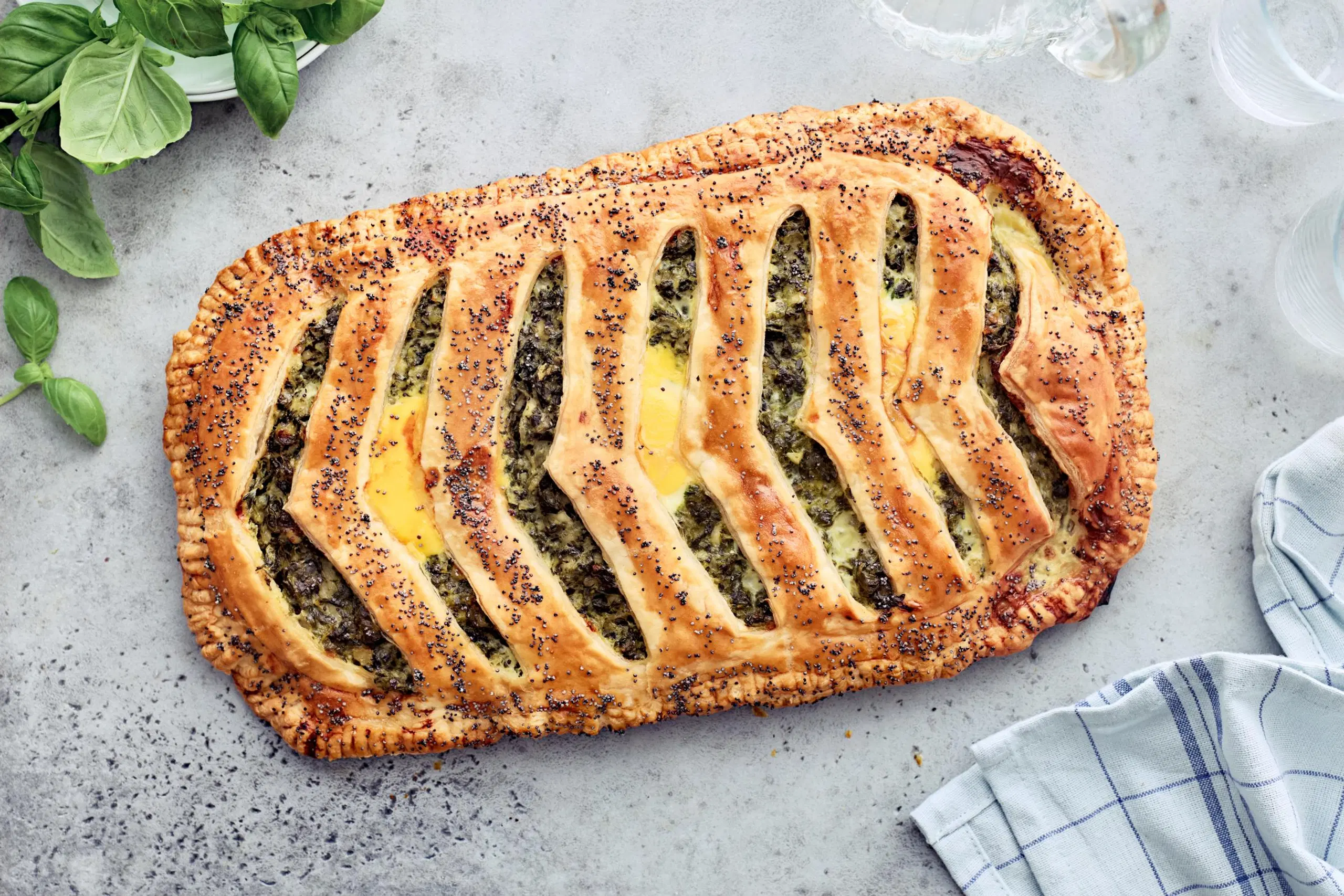 Italialainen pinaattipiirakka