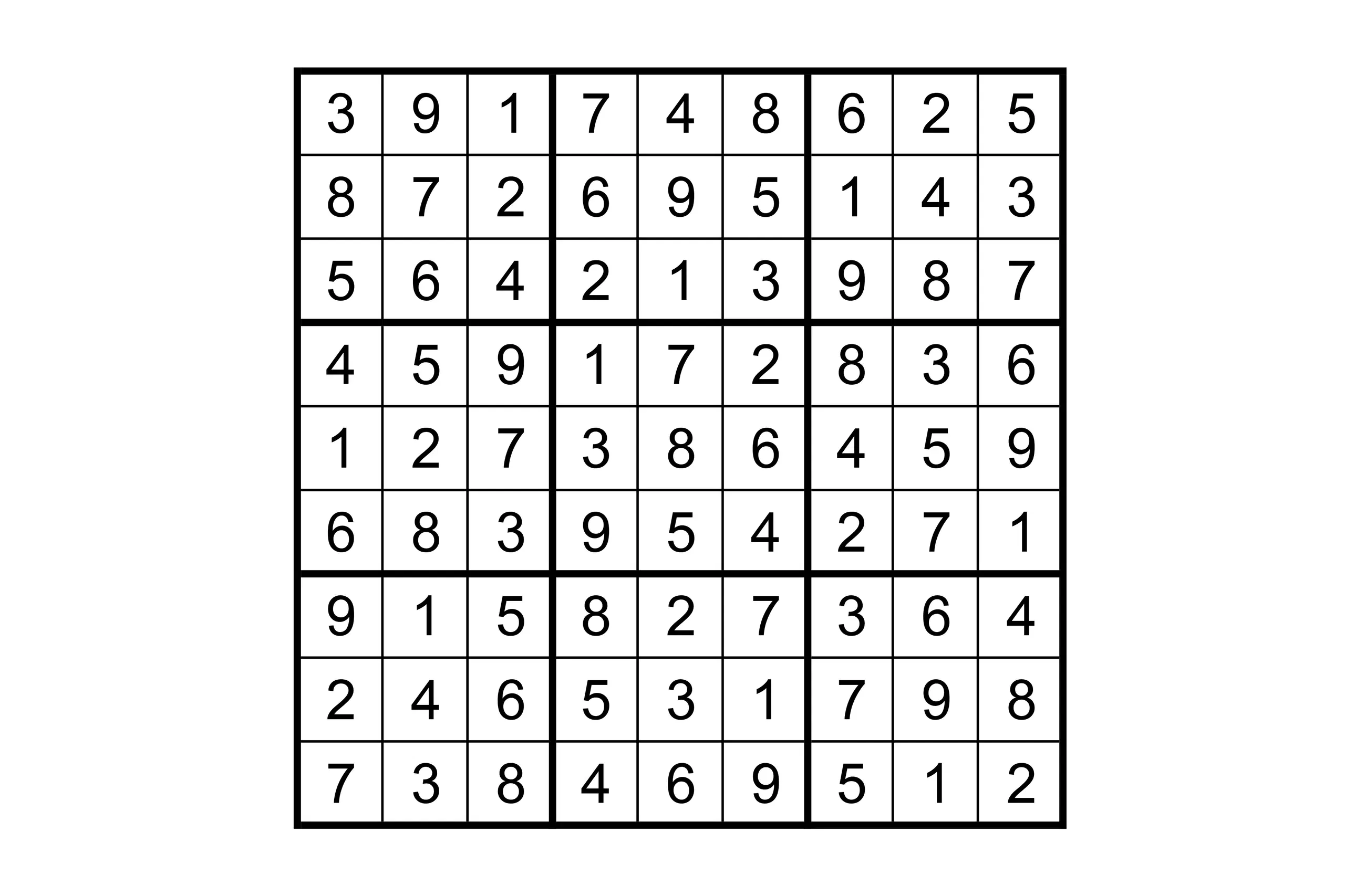 Yhteishyvä 3/26 helpon sudokun ratkaisu