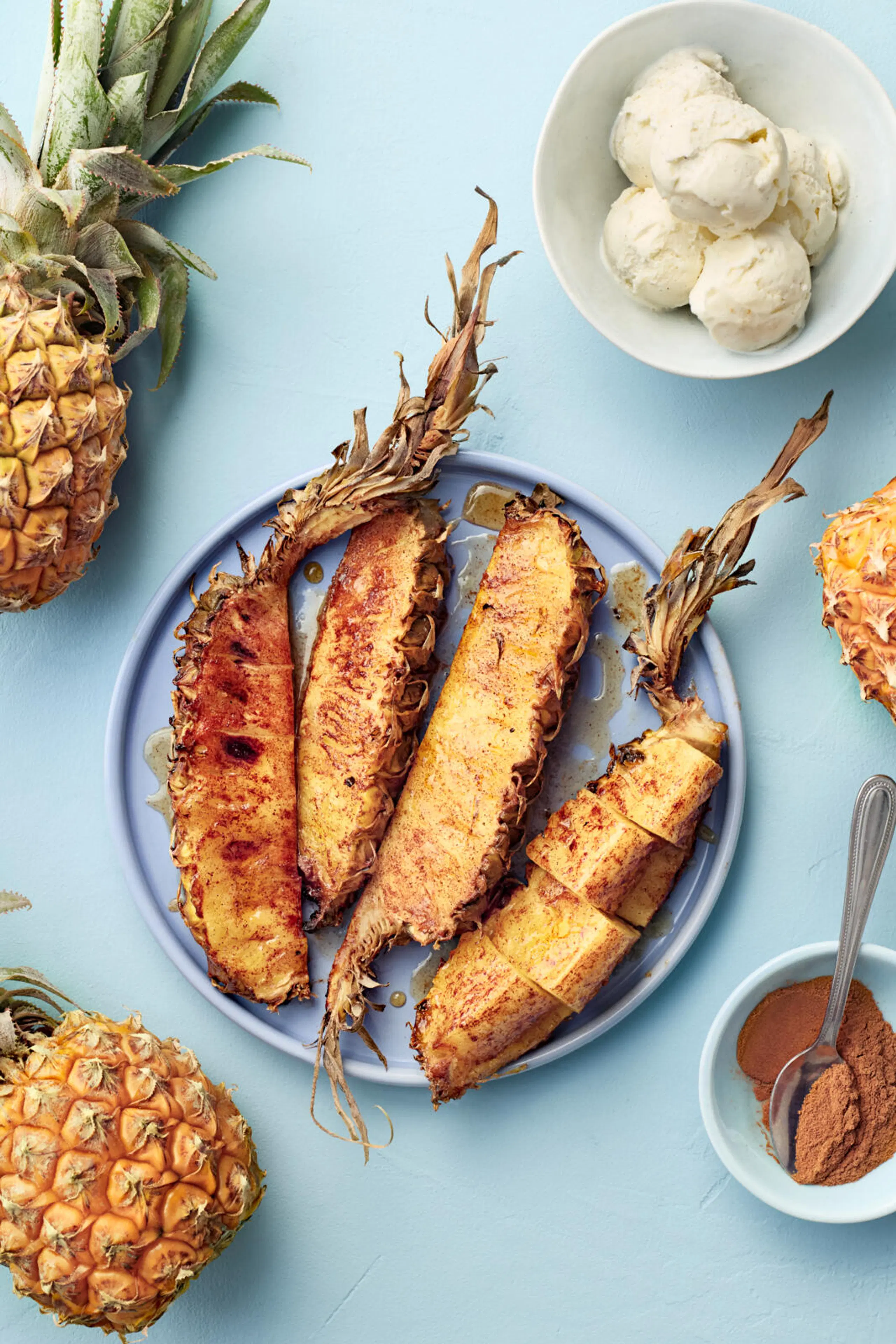 Grillattu ananas brasilialaisittain