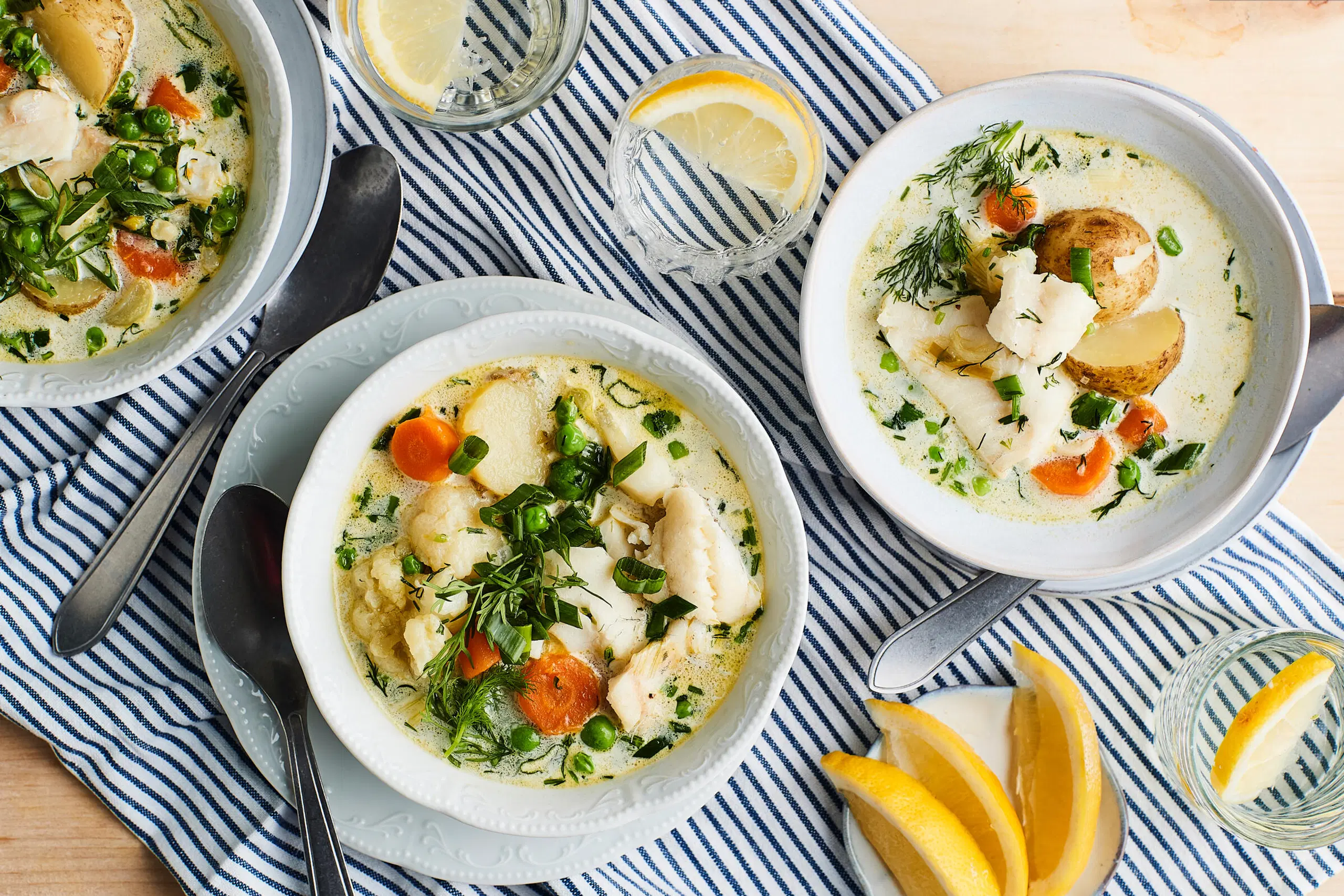 Kesäkeitto kalasta