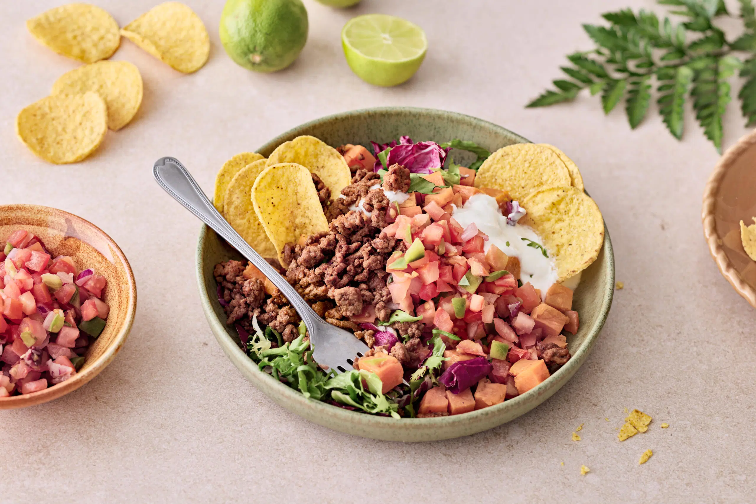 Helppo tacobowl
