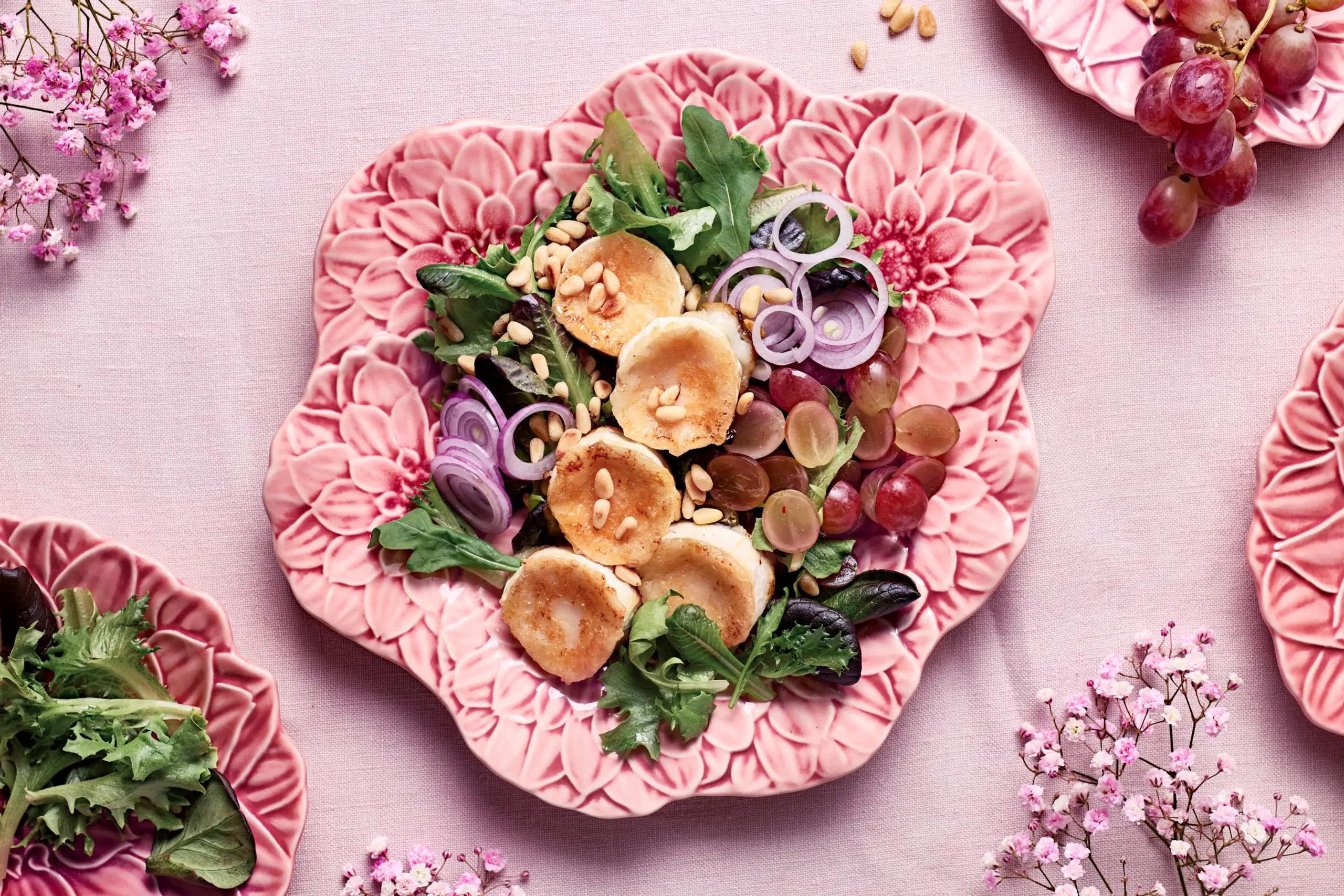 Ihana vuohenjuustosalaatti