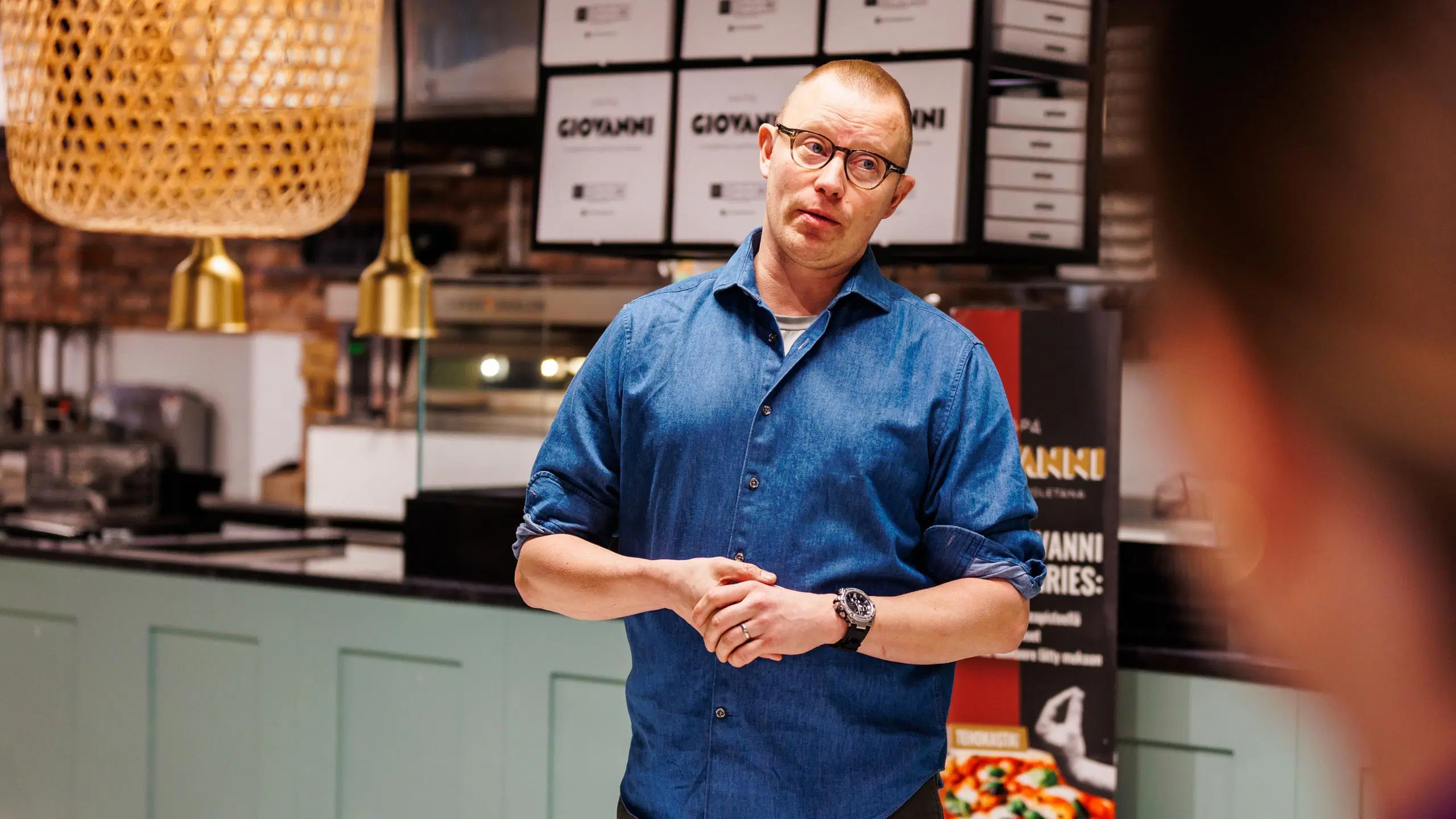 Samuli Wirgentius ruokakaupassa