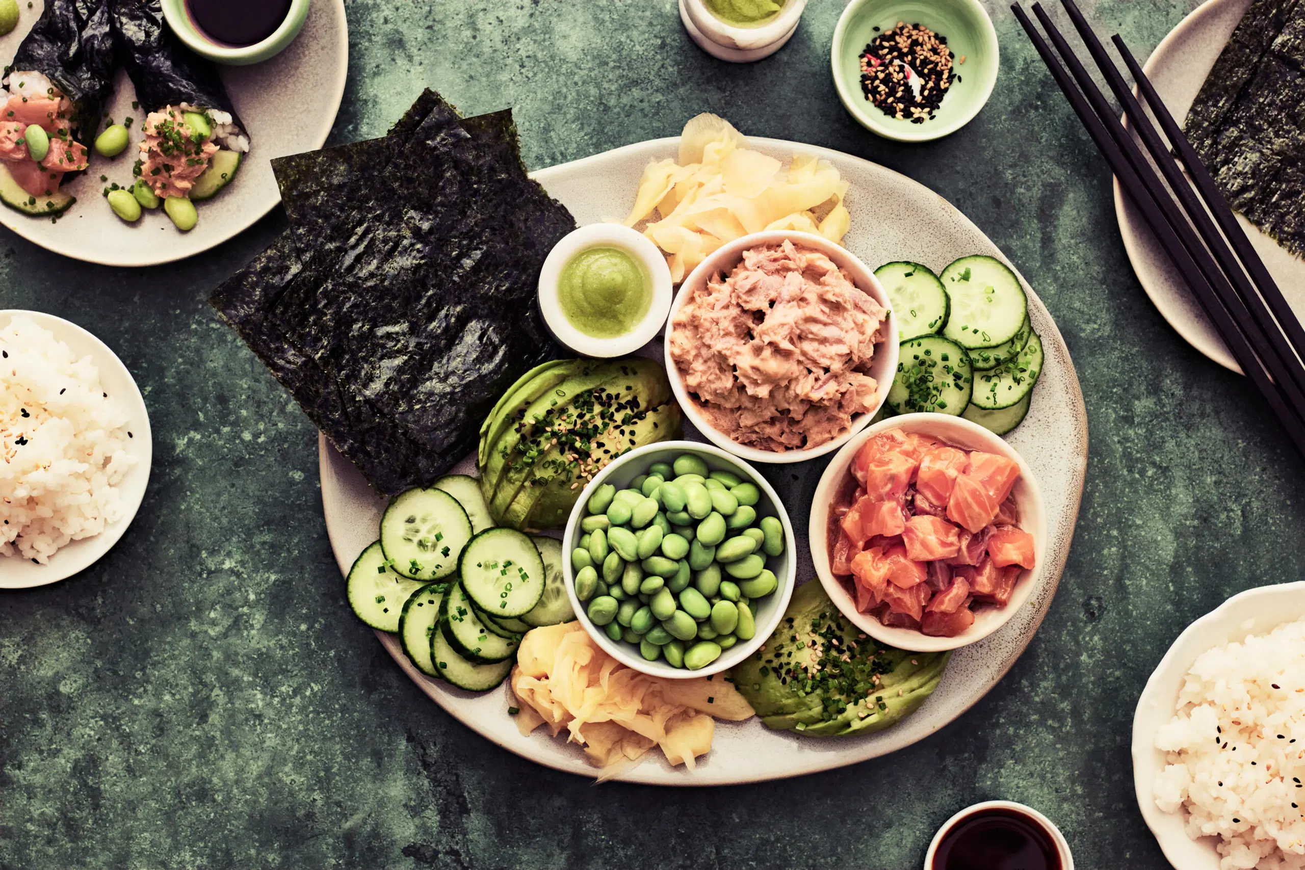 Helpot sushit kotona