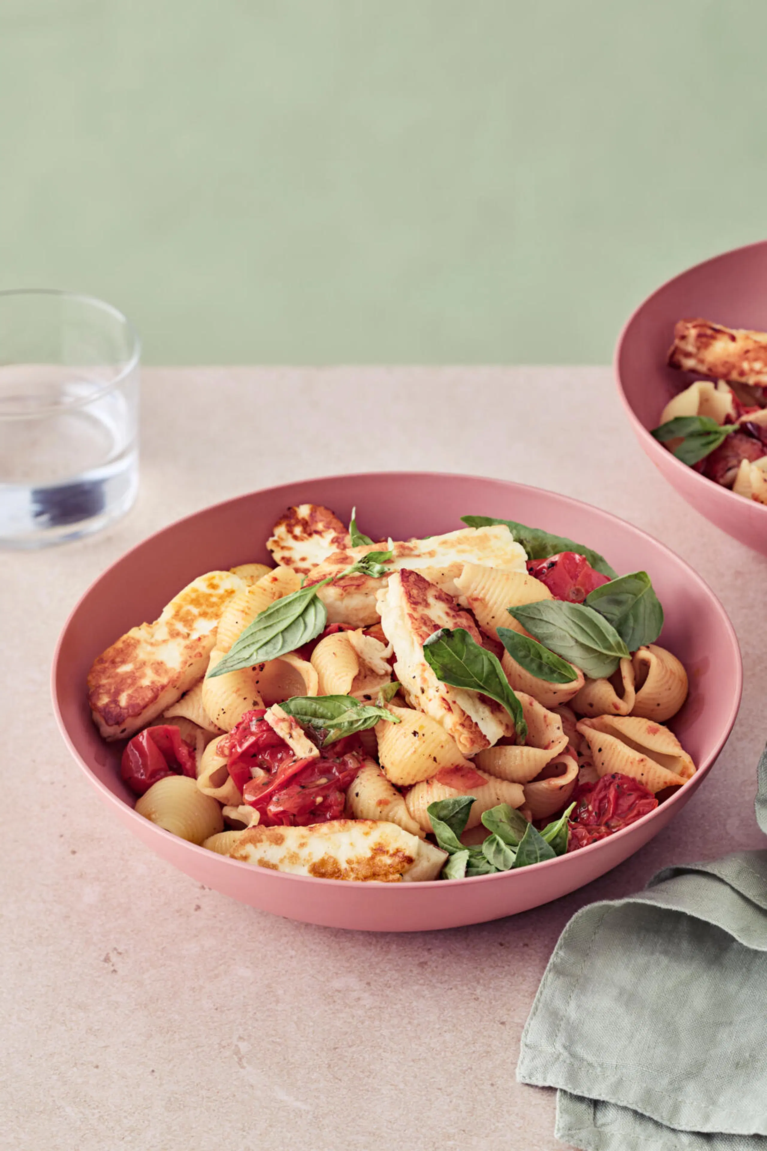 Täydellinen halloumipasta