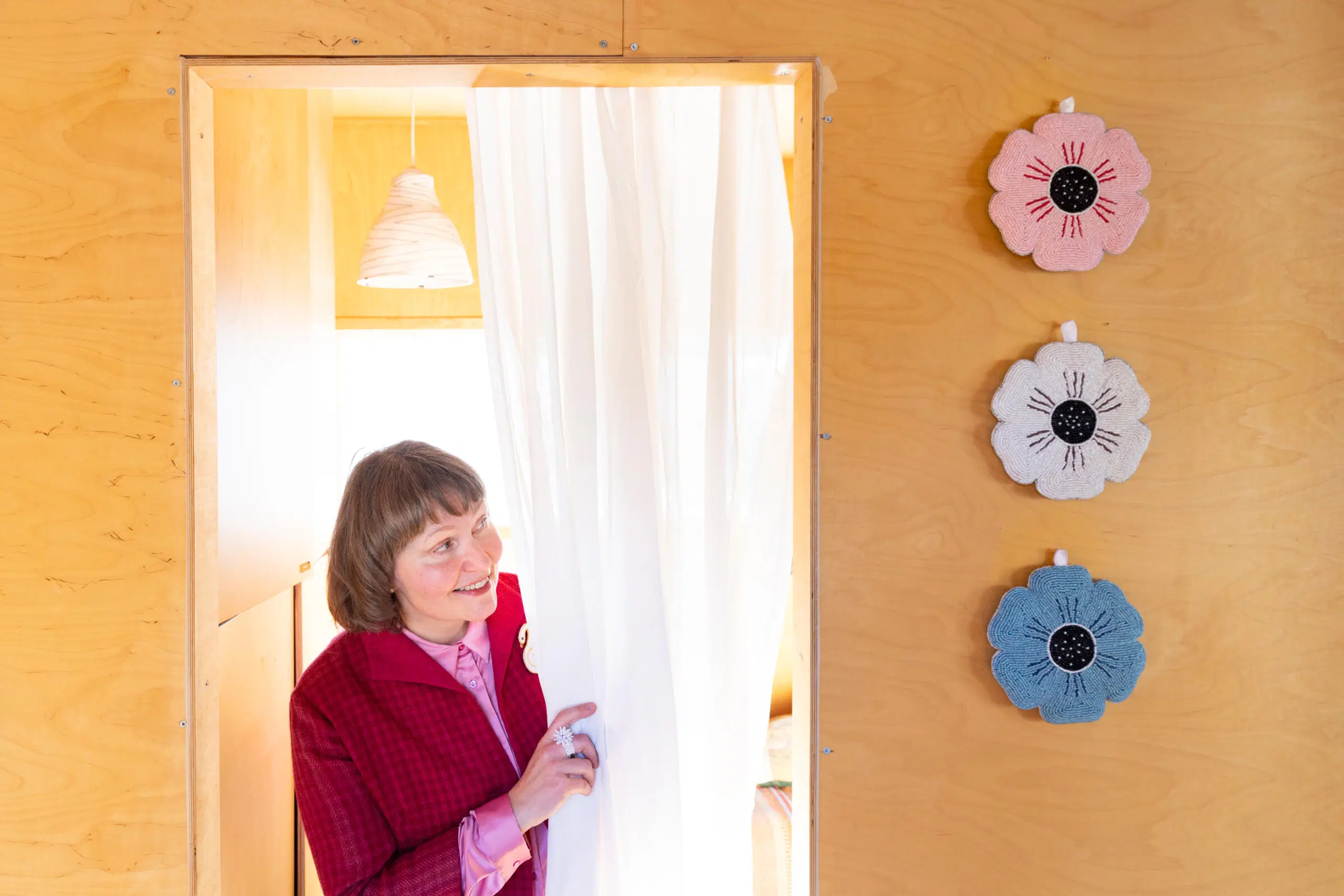 Yrittäjä Outi Puro.