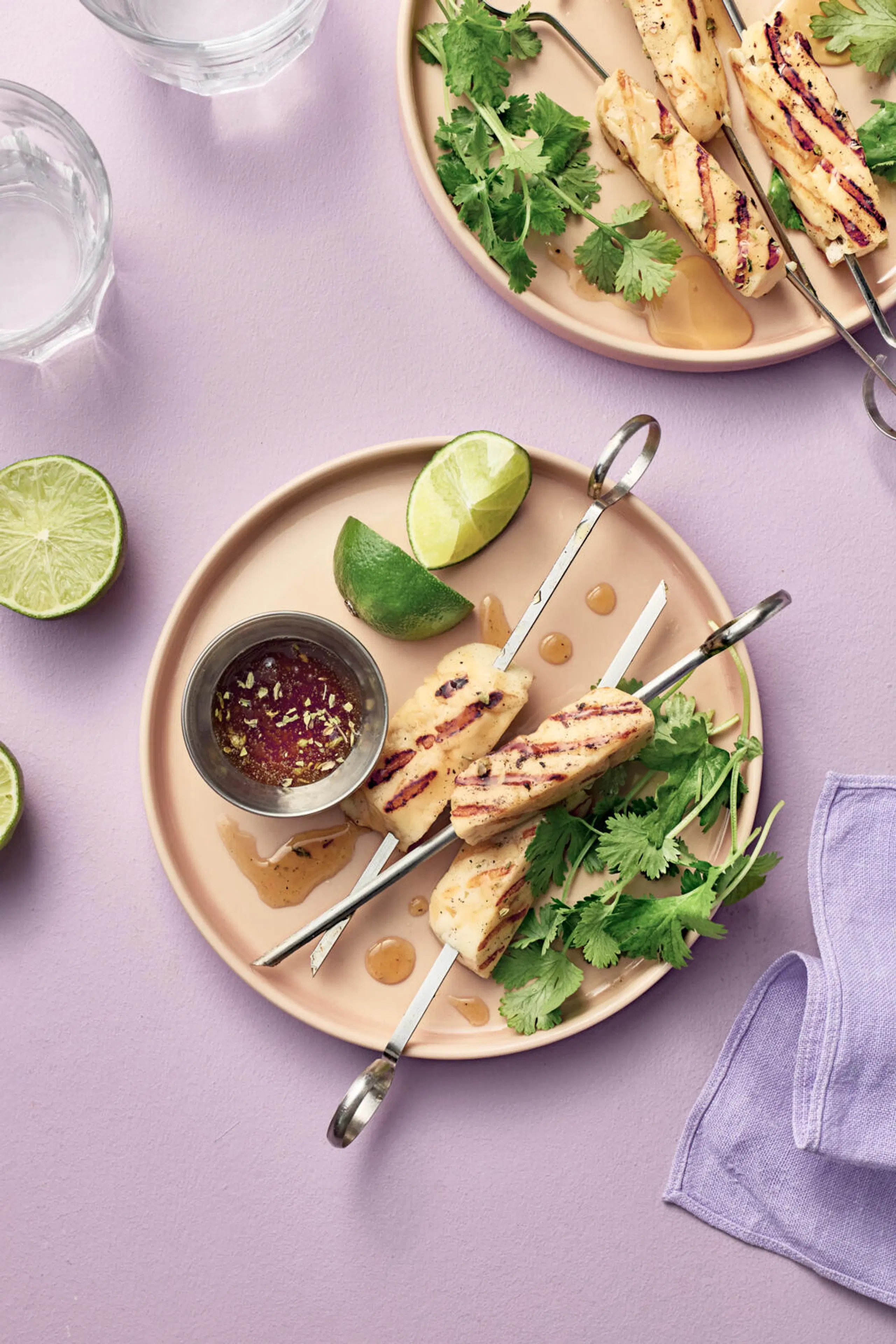 Grillatut juustovartaat brasilialaiseen tapaan