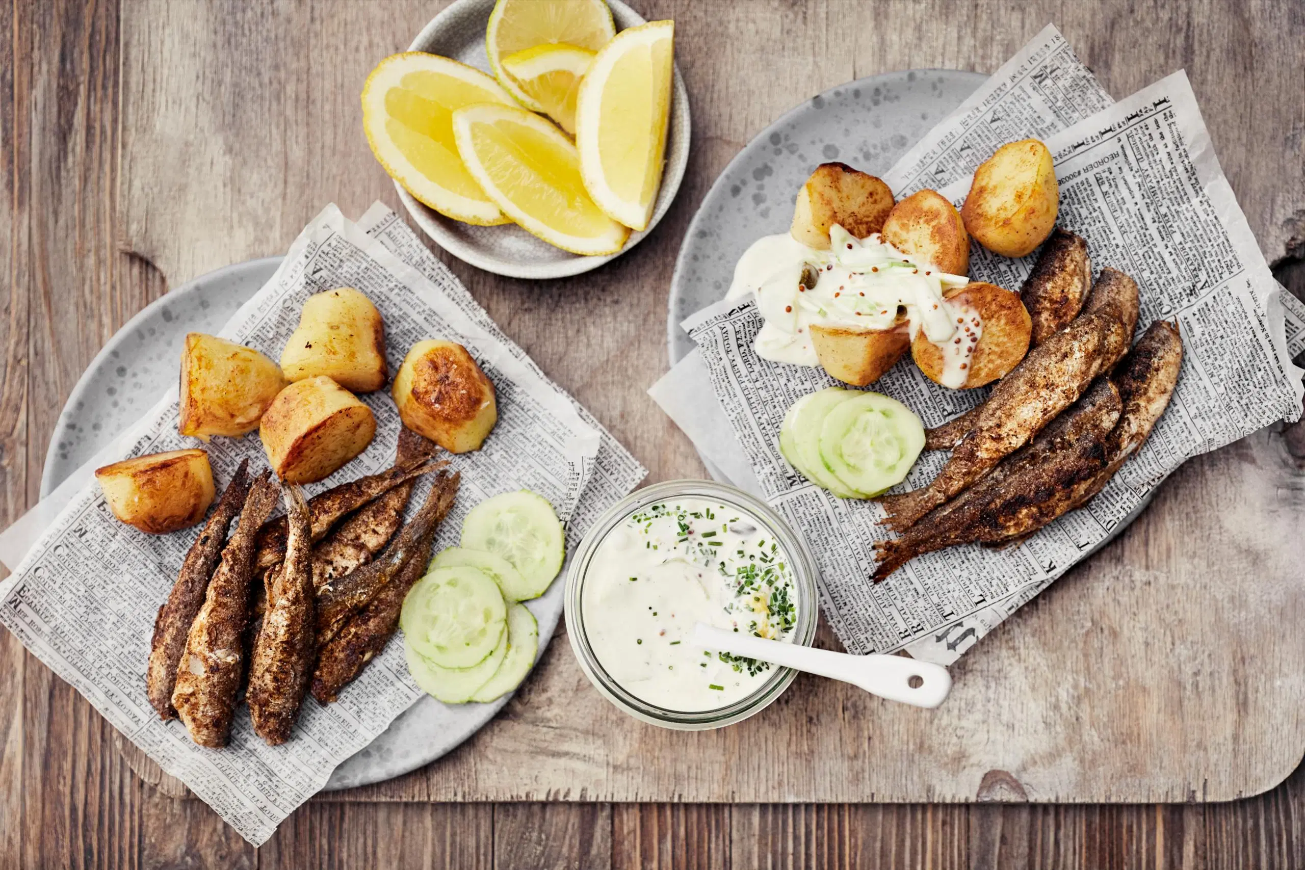 Fish & chips savolaiseen tapaan