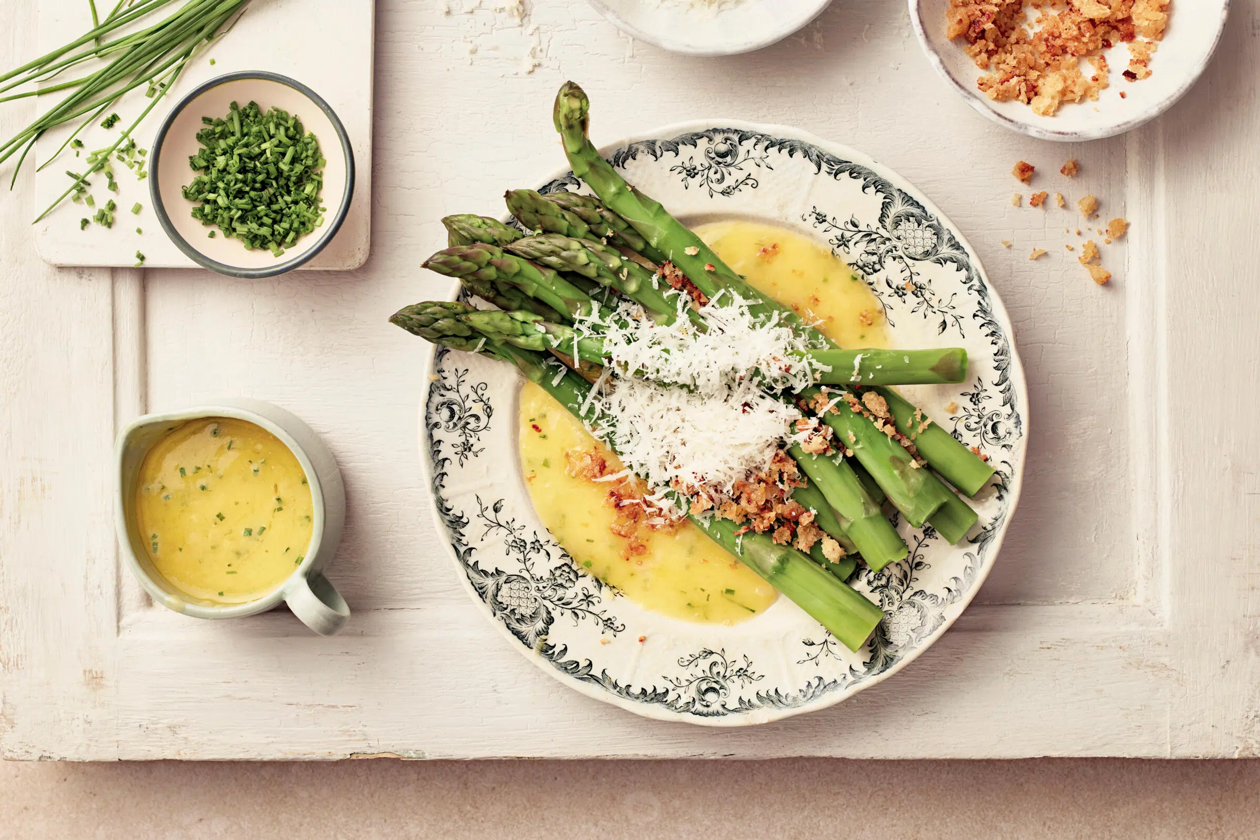 Parsaa ja beurre blanc -kastike