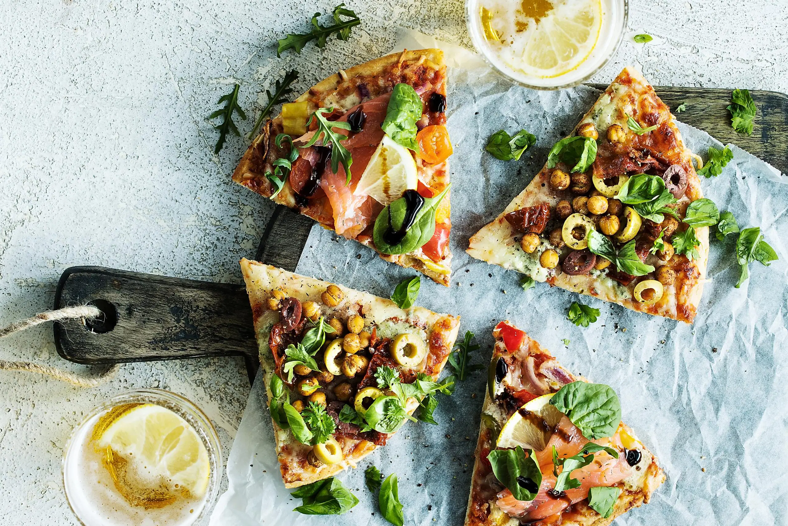 Graavilohella tuunattu valmispizza