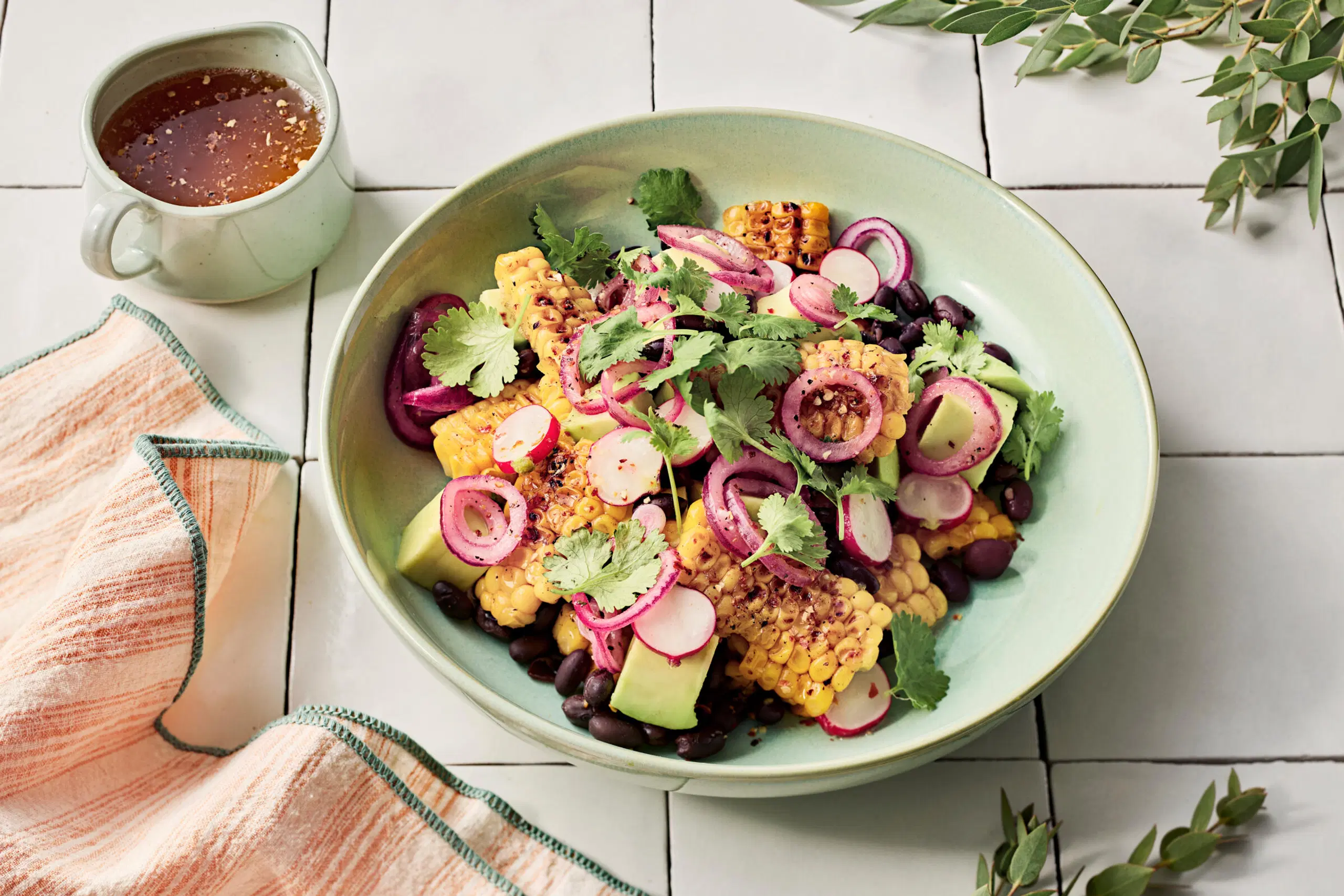 Hot honey -maissisalaatti