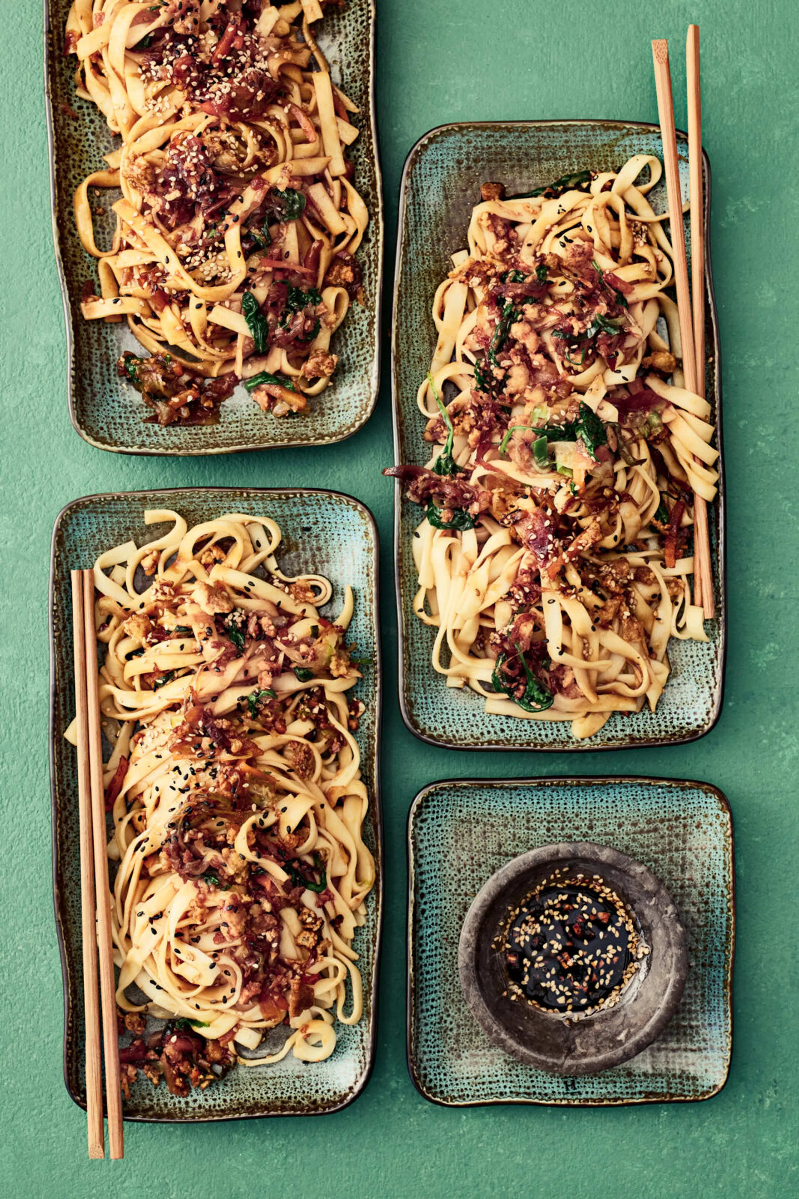 Udon-nuudelipannu