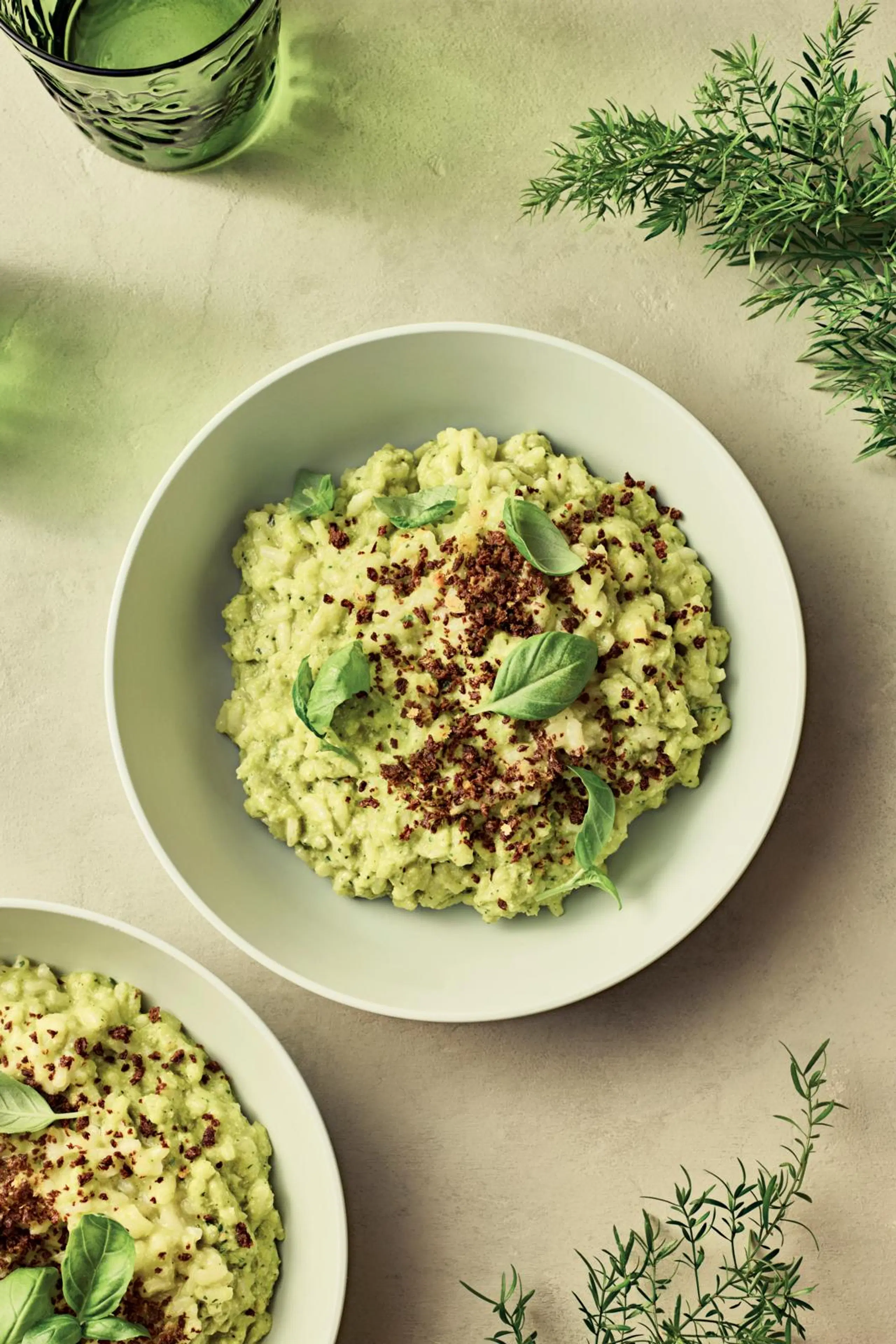 Vihreä risotto