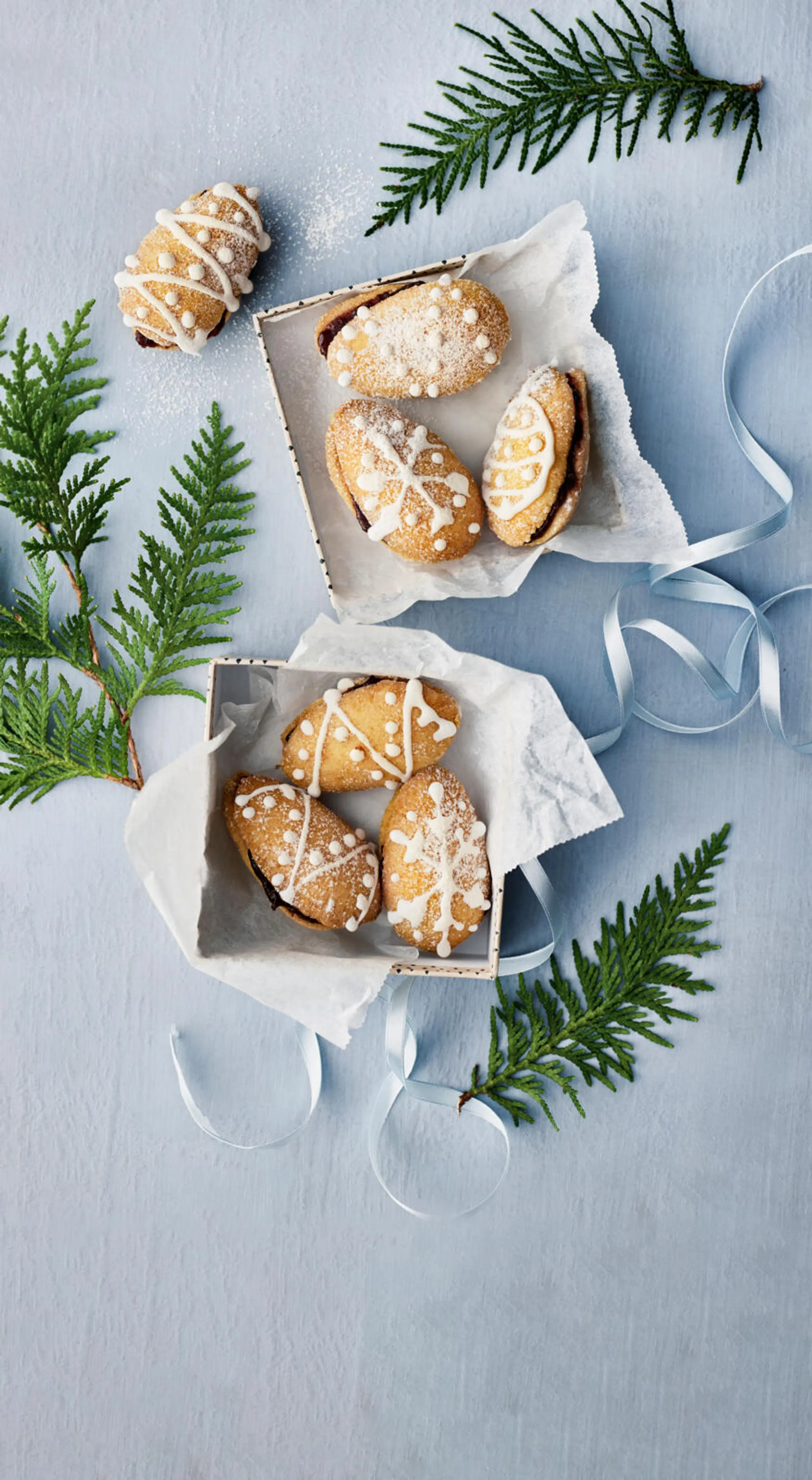 Jouluiset lusikkaleivät