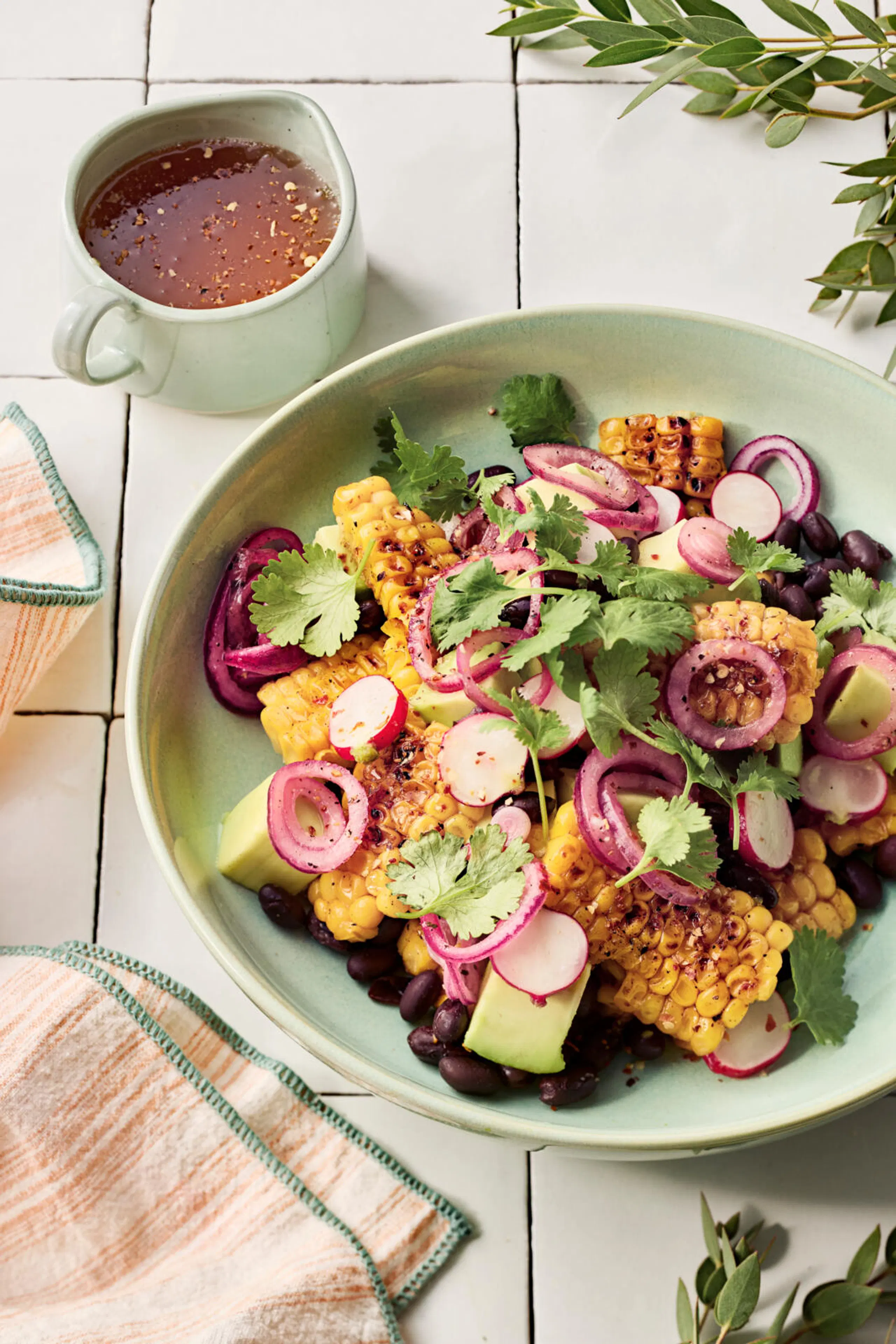 Hot honey -maissisalaatti