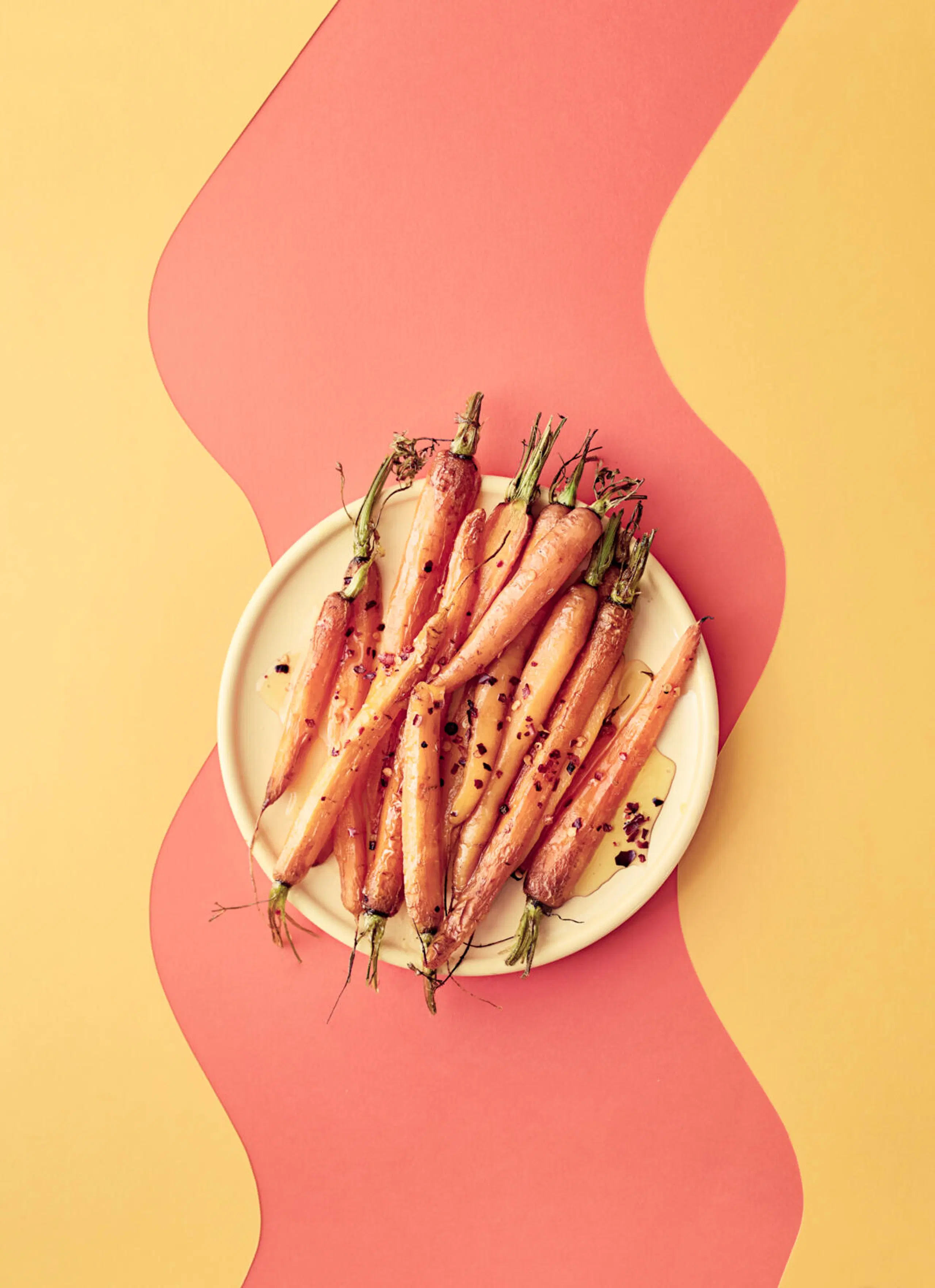 Hot honey -porkkanat