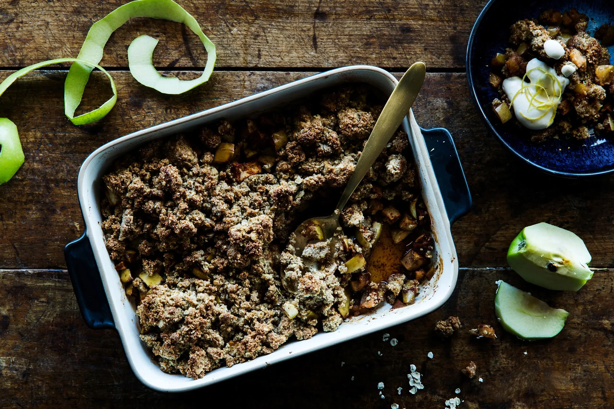 Omenainen ruis-kaurakukko