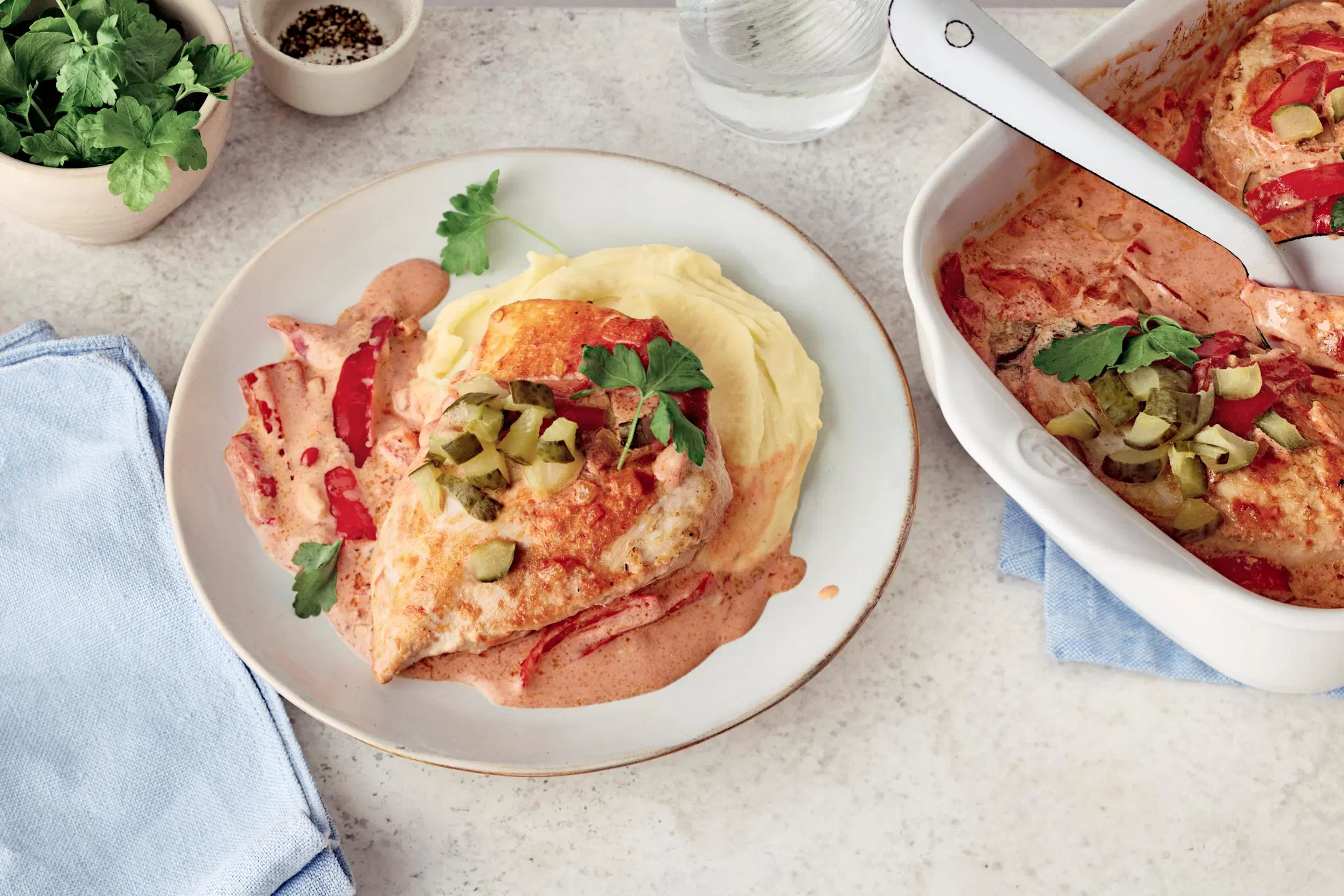 Igorin kanaa ja perunamuusia