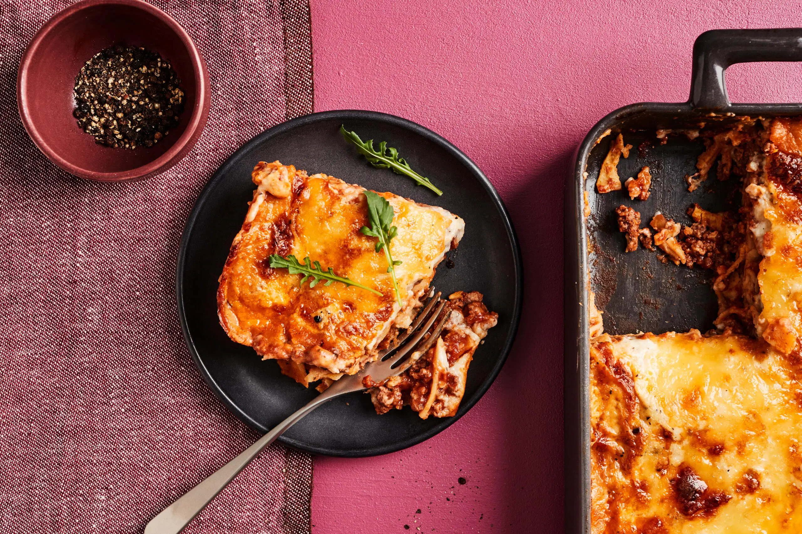 Pippurinen lasagne