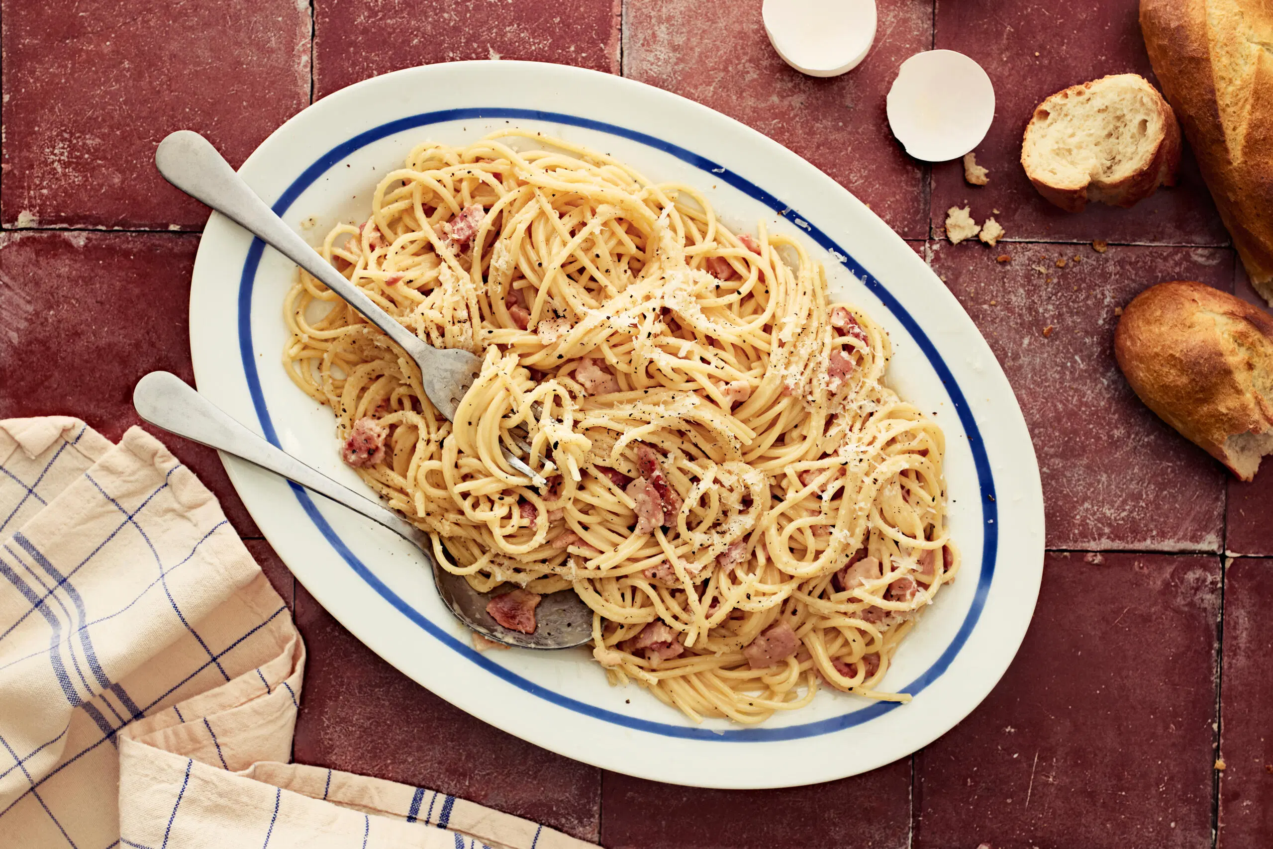 Pasta carbonara