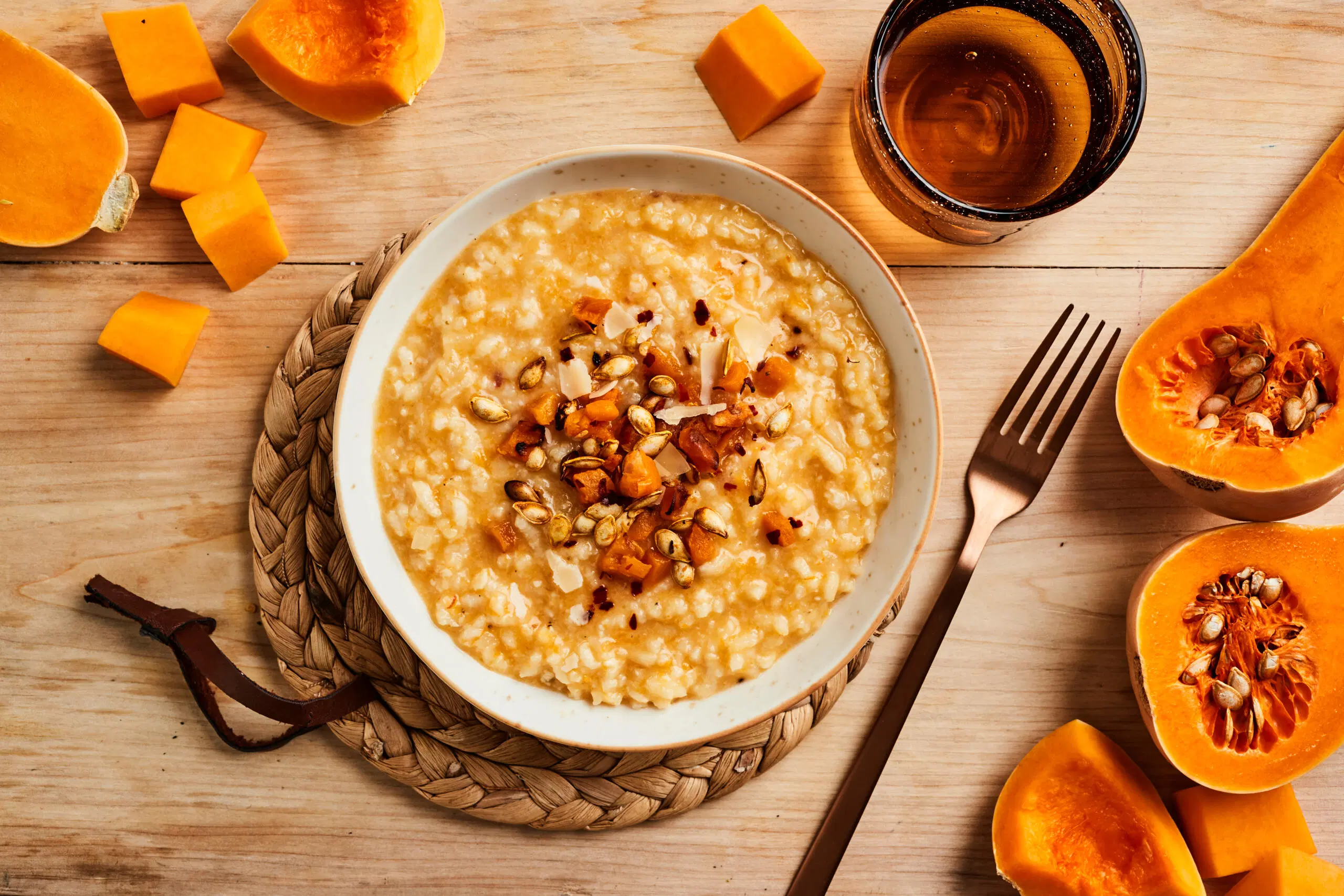 Kurpitsarisotto