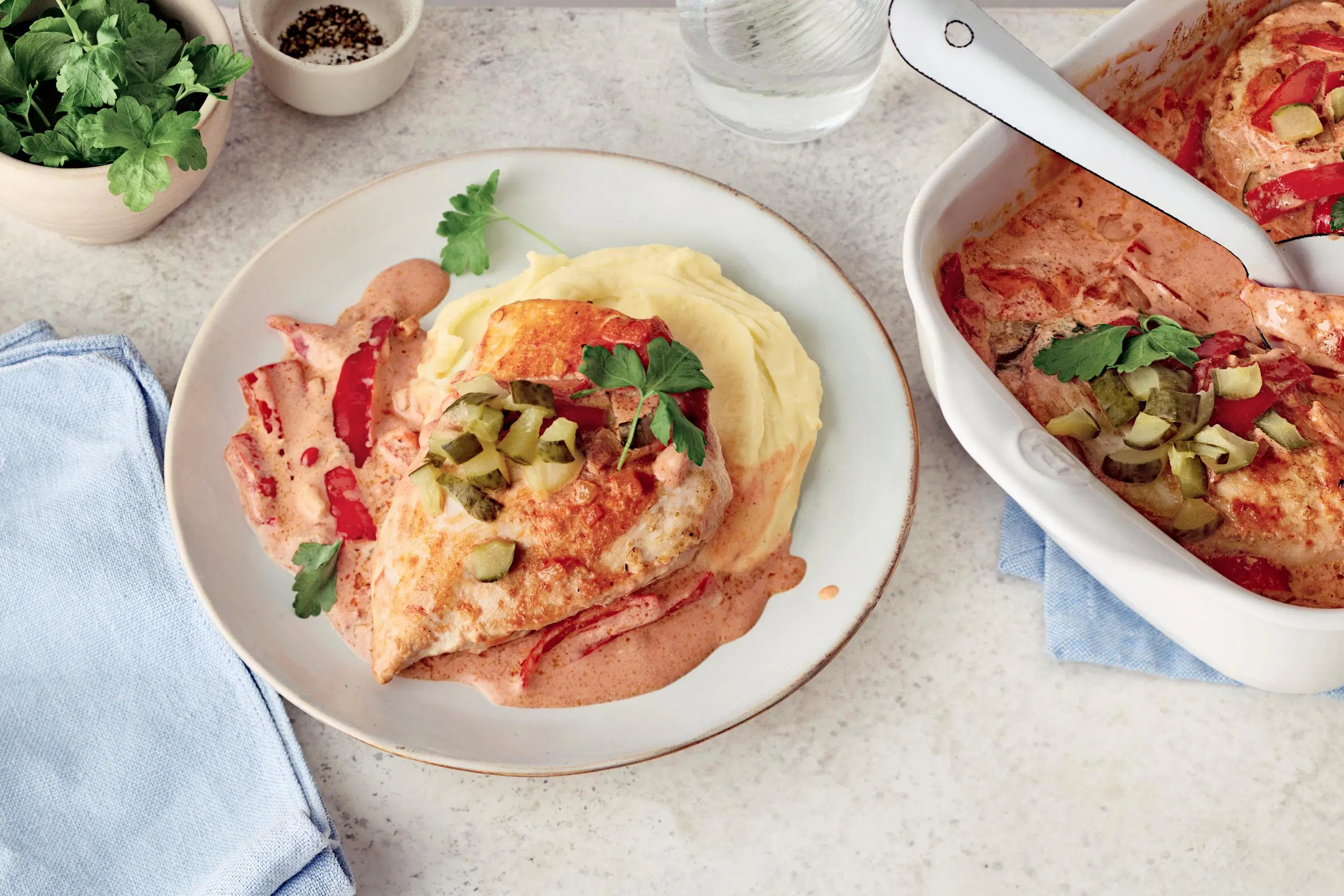 Igorin kanaa ja perunamuusia