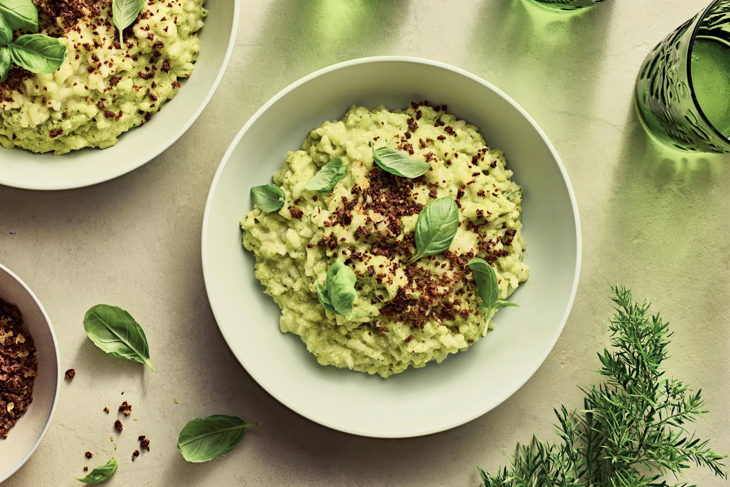 Vihreä risotto