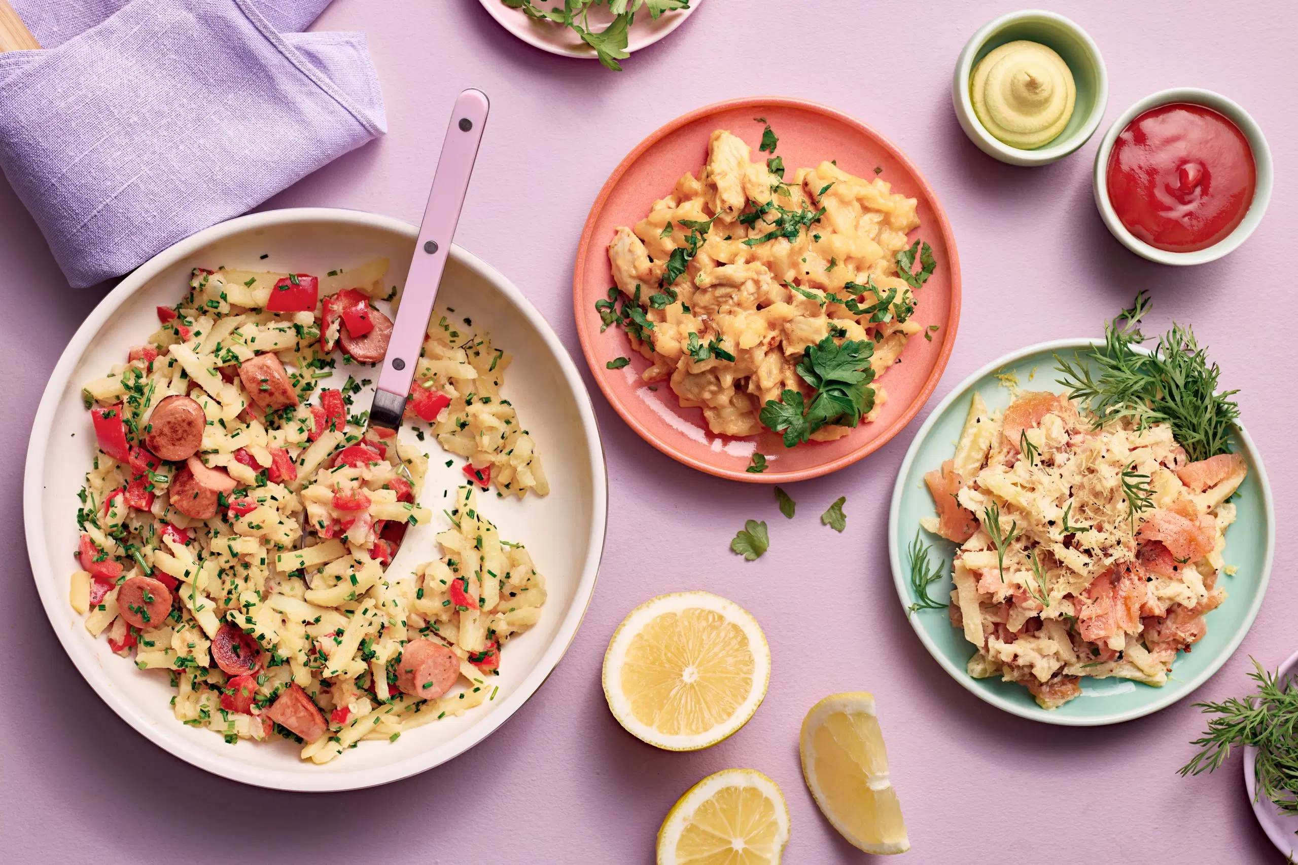 Kiusaus pannulla kolmella tapaa