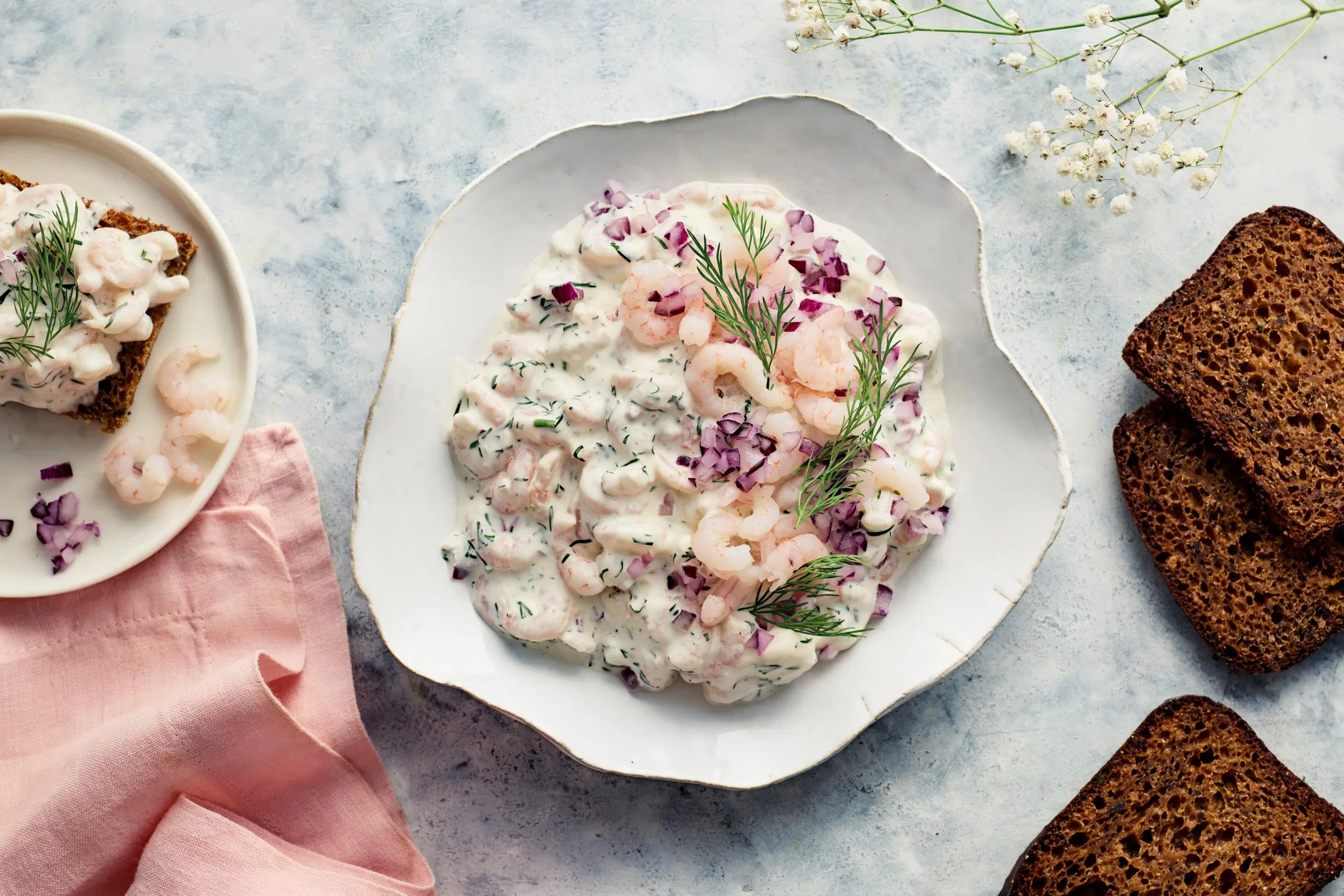 Skagenröra ja saaristolaisleipää