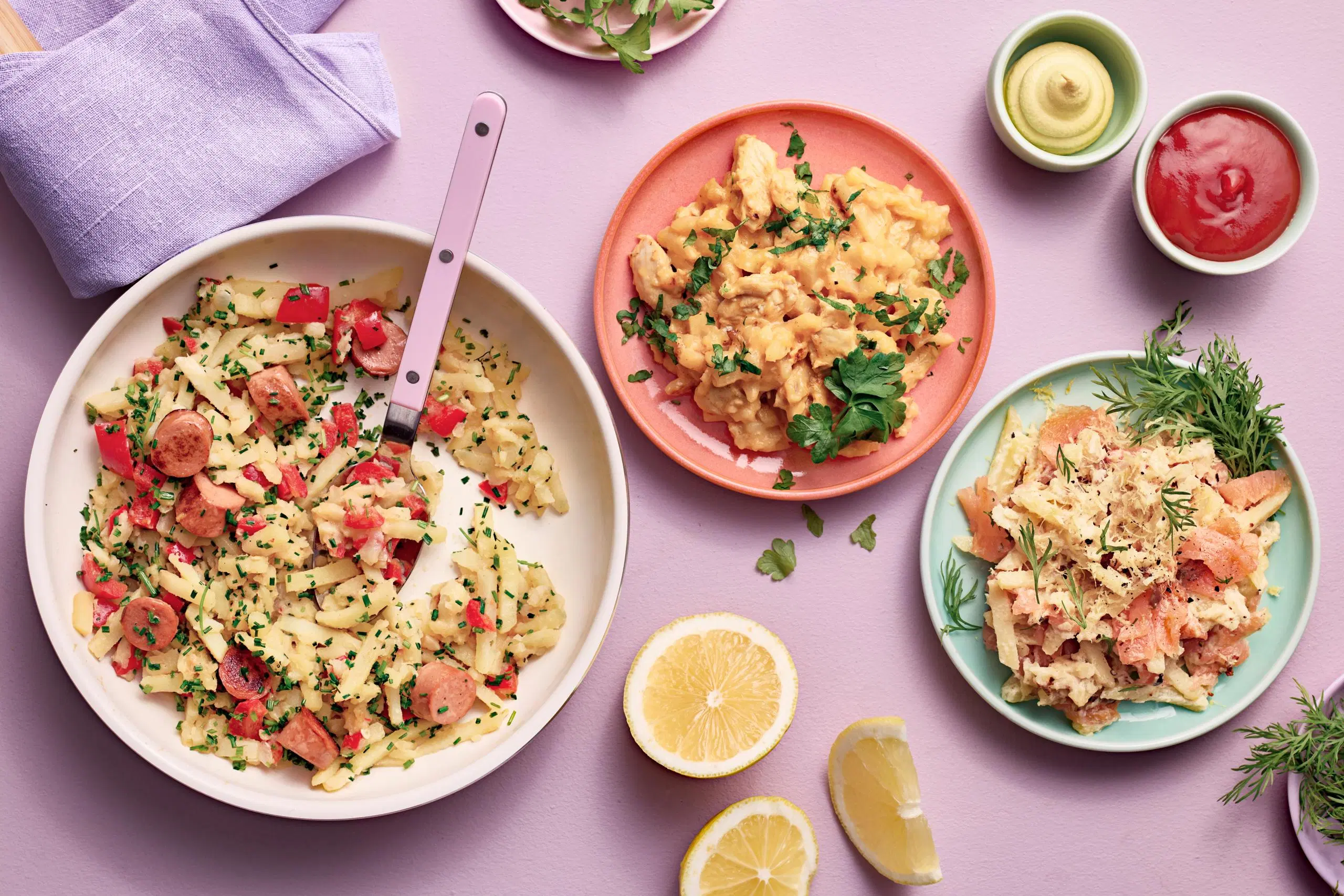 Kiusaus pannulla kolmella tapaa