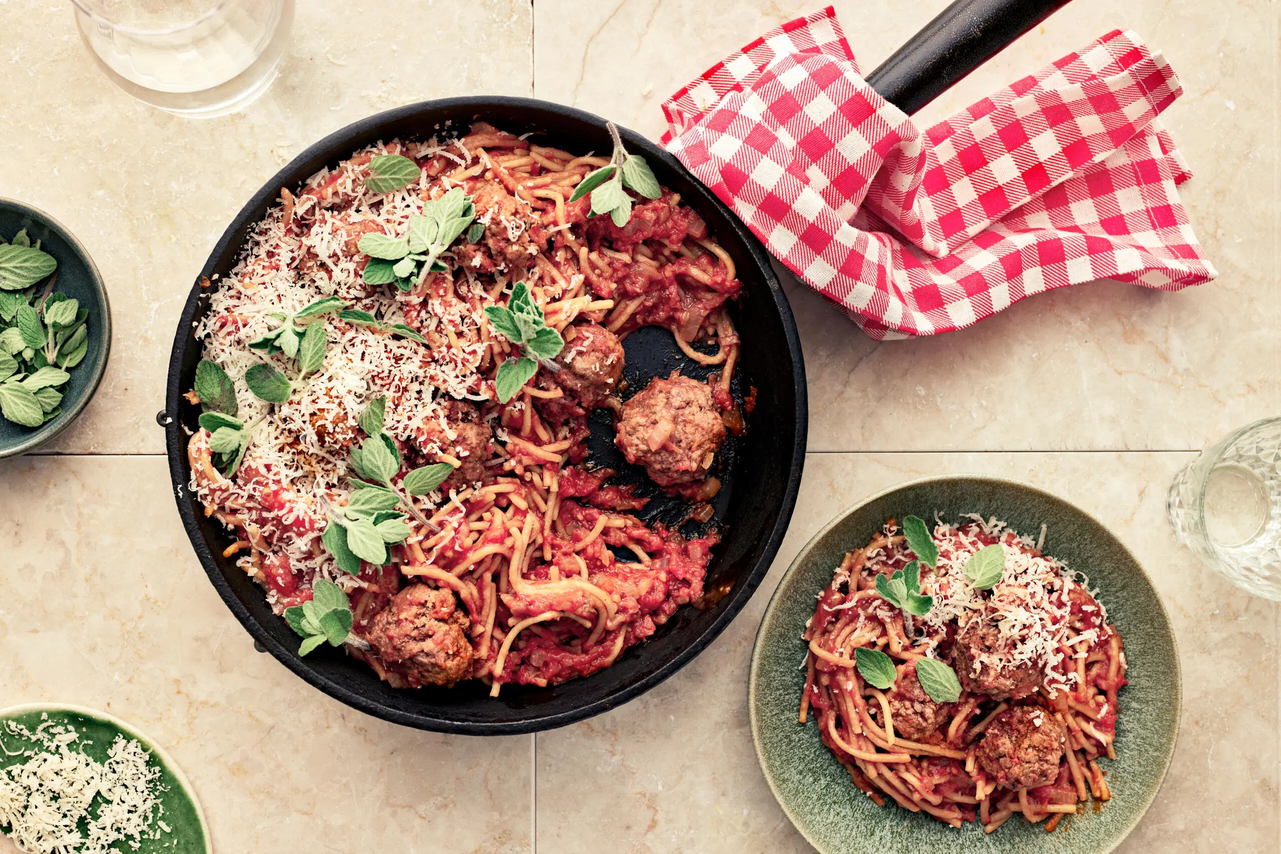 Lihapullapasta