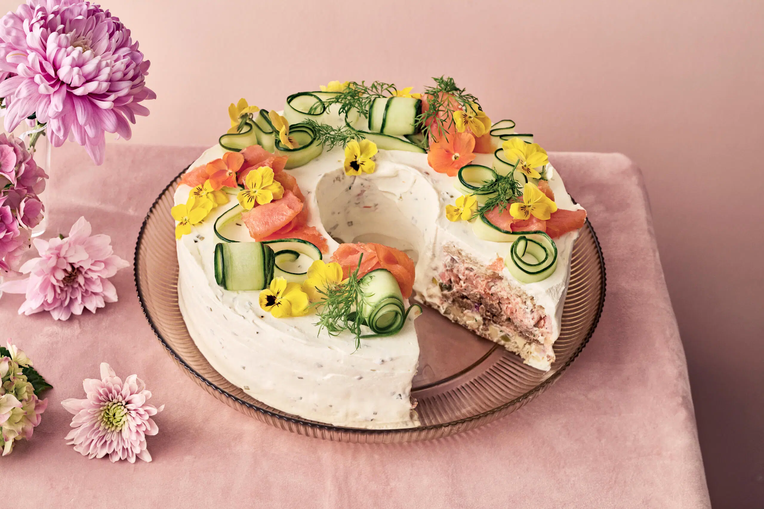 Upea lohivoileipäkakku