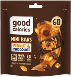 Mini batoonid GOOD CALORIES pähkli ja šokolaadiga 18gx 6