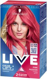 Live color juuksevärv pink passion l77