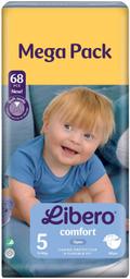Libero Comfort S5 teipmähkmed, 68tk , 9-14kg