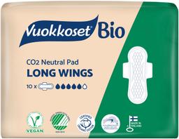 Vuokkoset Bio Long hügieeniside 10 tk