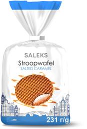 Saleks vahvel stroopwafel soolakaramelli 231g
