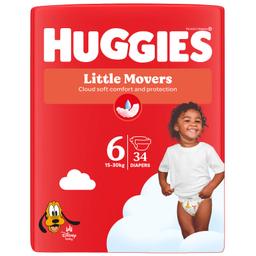 Huggies LM teipmähkmed 6 15-30kg 34tk