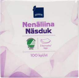 Taskurätikud 100 tk, 2 kihiline