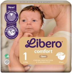 Libero Comfort S1 teipmähkmed 24tk, 2-5kg
