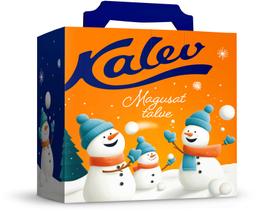 Kommipakk Lõbus lumesõda, KALEV, 600 g