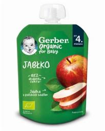 GERBER õunapüree, orgaaniline, 4k, 80 g