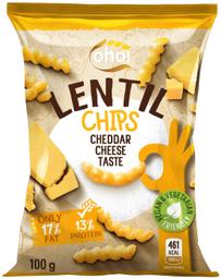 Läätsekrõpsud Cheddar juustuga 100 g