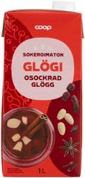 Coop suhkruvaba alkoholivaba glögi 1l