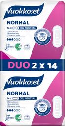 Vuokkoset Normal Duo 2*14tk hüg.side