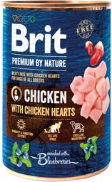 Brit PbN konserv koertele kanasüdametega 400g
