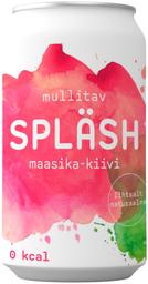 Gaseeritud vesi Maasika-kiivi, SPLÄSH, 330 ml
