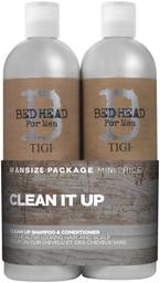 Shampoon ja palsam meestele Men Clean Up Tweens niisutav, TIGI, 750+750 ml