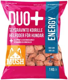 MUSH DUO+ lõhe-sealiha täissööt koertele, külmutatud 1 kg
